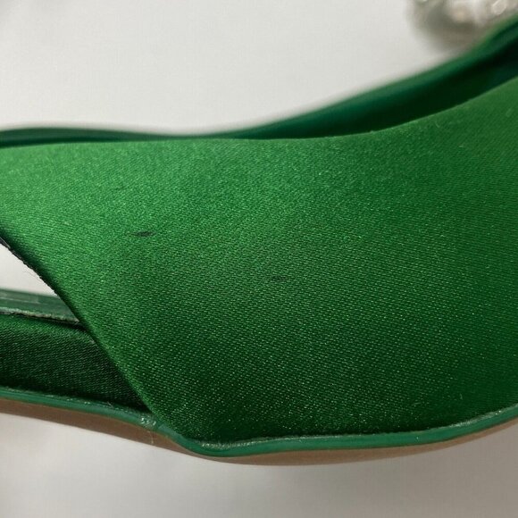 Zara Embellished Bow Heeled Slingbacks 39 - Picture 8 of 8